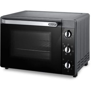 Mini-four - Chaleur tournante - Tournebroche - DELONGHI - EO40123.S - Noir - 40 L - 51,5 x 44 x 36 cm - 2000 W
