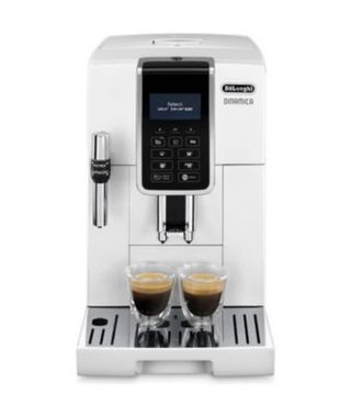 Machine a café automatique DELONGHI Dinamica ECAM 350.35 W - Blanc - Avec buse vapeur Cappuccino - 15 bar