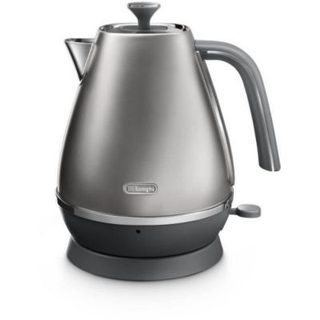Bouilloire Electrique  - DELONGHI - KBI2001.S - 2000 W - 1,7 L - Métal mat / Détails chromé