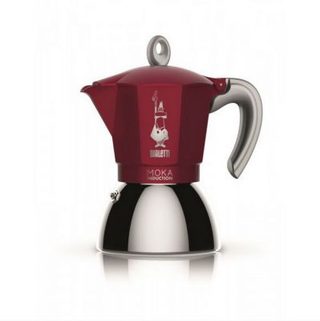 Cafetière italienne 6 tasses rouge Bialetti 0006946 moka induction