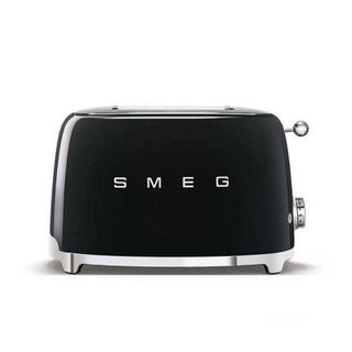 Grille-pain SMEG TSF01BLEU Noir - 2 fentes extra-large - Tiroir ramasse-miettes amovible