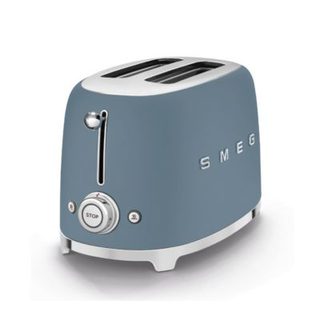 Grille-pains 2 fentes 950w bleu orage Smeg TSF01SBMEU années 50