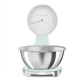 Balance de cuisine électronique 5kg-1g vert Smeg KSF01PGWW