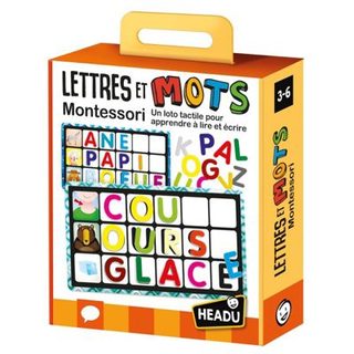 Jeu découverte Headu Lettres et Mots Montessori