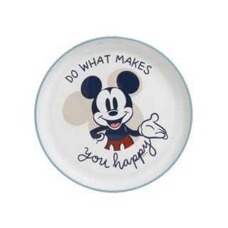 Assiette enfant Thermobaby Disney Mickey 19,6 cm bleu plastique