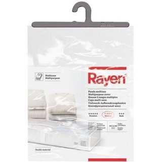 Housse multi-usage - RAYEN - 103x16x45 cm - Antimite - Polyester - Idéale pour vêtements hors saison