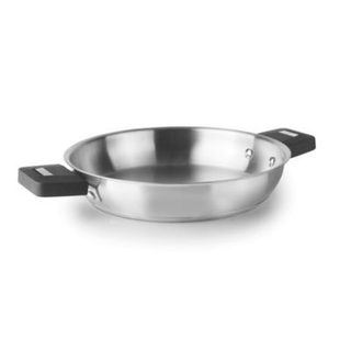 Poêle inox amovible combi 24 cm