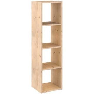 Étagère modulaire en pin massif Dinamic 4 tablettes