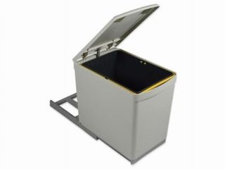 Poubelle coulissante 16 L avec ouverture automatique du couvercle - 8906621
