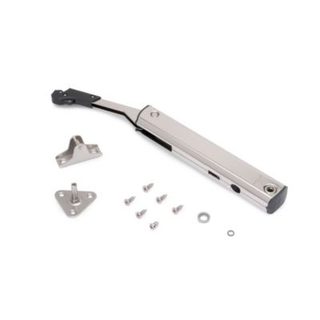 Emuca Compas pour portes levantes Altius One, Gamme de force 1440-2200, Acier, Nickelé