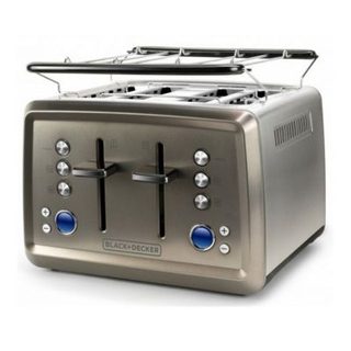 Grille Pain - Black&Decker - BXTO1960E - 2 Tranches - Couleur Gris - 2 Emplacements
