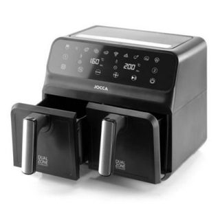 Friteuse Electrique  Sans Huile Double - JOCCA - 2097 - 4L + 4L - 38,5x39,5x31,5 cm