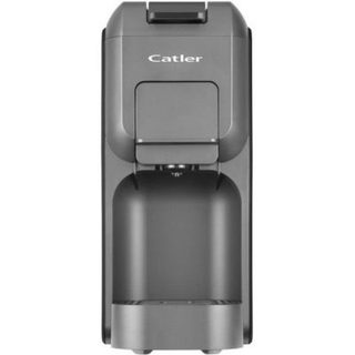Machine a Cafe  a dosettes et capsules CATLER Porto ES 700 - Compatible Dolce Gusto - Nespresso - Café moulu - Noir/argent