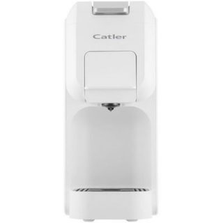 Machine a Cafe  a dosettes et capsules CATLER Porto ES 702 - Compatible Dolce Gusto - Nespresso - Café moulu - Blanc
