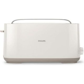 Grille-pain - PHILIPS - HD2590/00 - Collection Daily petit déjeuner - 1 fente longue - 830W - Blanc