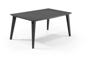 Table à manger de jardin Lima en résine 160cm - Graphite - KETER