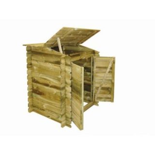 Coffre pompe piscine CLASSIC en bois autoclave