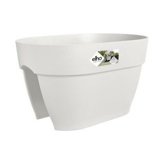 ELHO - Pot de fleurs -  Vibia Campana Flower Bridge 40 - Blanc Soie - Balcon exterieur - L 26 x W 39 x H 22 cm