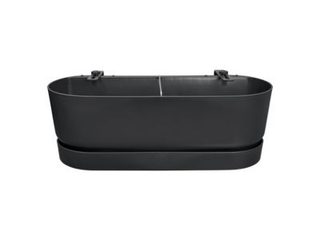 Balconnière Elho Greenville Easy Balcony noir - Longueur 52 cm