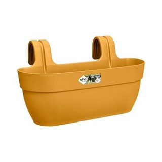 Planteur ELHO - Vibia Campana Easy Hanger Large - Jaune Miel - Balcon extérieur - 7,5 L