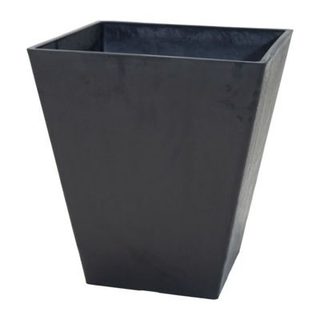 Pot - MEGA COLLECTIONS - Ecostone Square - 48 x 57 cm - Noir