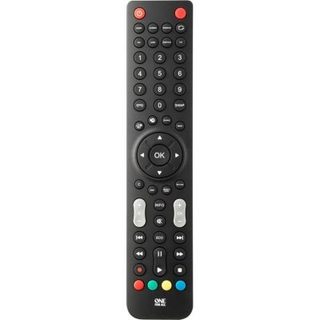 Télécommande universelle ONE FOR ALL URC1921 compatible TV Sharp noire 53 boutons infrarouge