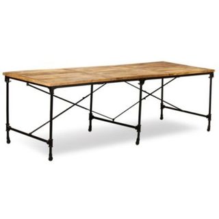 Table à manger Bois de manguier massif 240 cm vidaXL