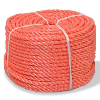 Corde torsadée Polypropylène 16 mm 100 m Orange
