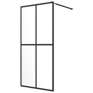 Écran de douche Verre trempé transparent 80x195 cm vidaXL