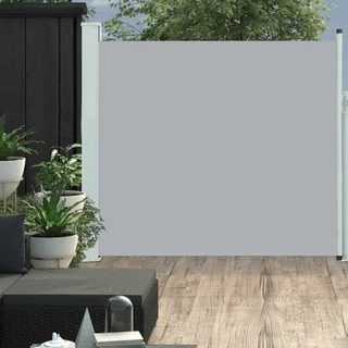 vidaXL Auvent Latéral Rétractable de Patio Store Latéral Brise-vue Abri Soleil Jardin Terrasse Balcon Exterieur Résistant 48368