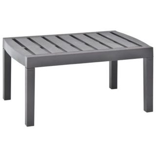 Vidaxl Table de jardin Moka 78x55x38 cm