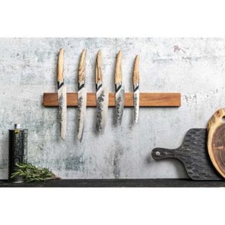 Couteau menager KATAI FORGED VG10 lame 12.5 cm manche bois de racine