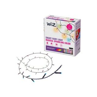 Guirlande lumineuse connectee WiZ 20 m 160 LED Wi-Fi 4 16M de couleurs Music Sync IP44