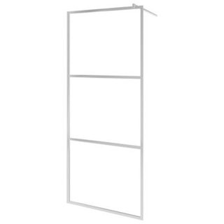 Paroi de douche à l'italienne à verre ESG demi-dépoli 90x195 cm vidaXL