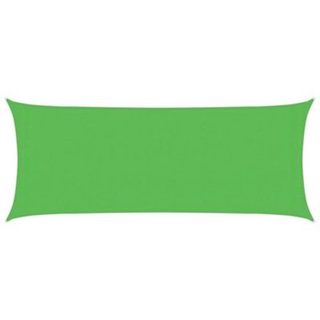 Voile d'ombrage 160 g/m² Vert clair 2x5 m PEHD vidaXL