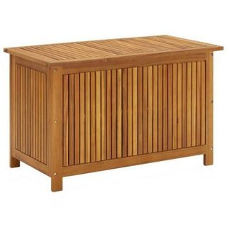 vidaXL Boîte de rangement de jardin 90x50x58 cm bois d'acacia massif 310282