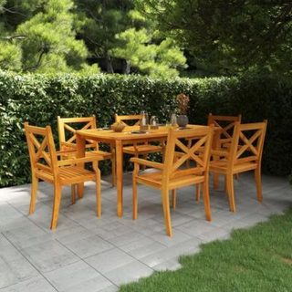 vidaXL Table de jardin 160x90x75 cm Bois d'acacia solide 310303