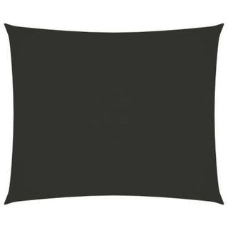 vidaXL Voile de parasol Tissu Oxford rectangulaire 2,5x3,5m Anthracite