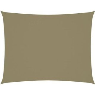 vidaXL Voile de parasol tissu oxford rectangulaire 2,5x3,5 m beige 135151