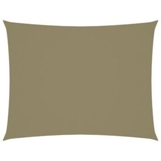 vidaXL Voile de parasol Tissu Oxford rectangulaire 2,5x4 m Beige