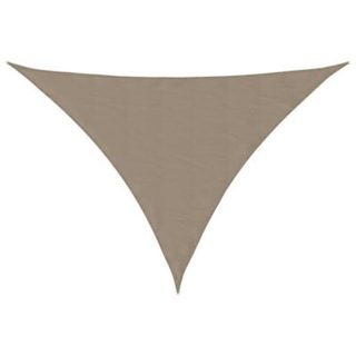 Voile de parasol tissu oxford triangulaire 3x3x4,24 m taupe vidaXL