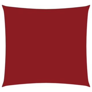 Voile de parasol tissu oxford carré 4,5x4,5 m rouge vidaXL