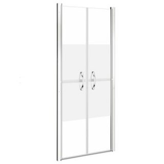 Porte de douche ESG demi-dépoli 71x190 cm vidaXL