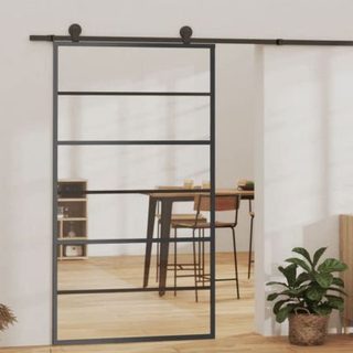 Vidaxl Porte coulissante Verre 102x205 cm