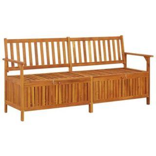 Banc de rangement 170 cm Bois d'acacia solide vidaXL