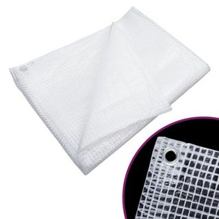 Bâche de gaze 140 g m² 3x3 m Blanc
