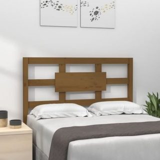 vidaXL Tête de lit Marron miel 80,5x4x100 cm Bois massif de pin 818018