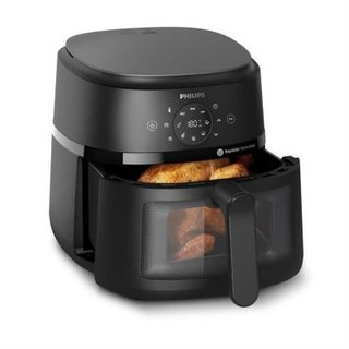 Friteuse sans huile - PHILIPS - NA230/00 - Airfryer Série 2000 6.2L - 13 modes de cuisson - fenêtre de cuisson - 1500W - Noir