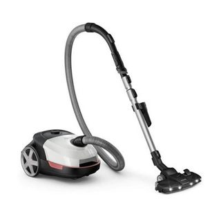 Aspirateur traineau avec sac - PHILIPS XD6122/12 - 900 W - 4 L - Blanc polaire