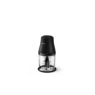 Mini hachoir Philips Series 3000 HR1501 00 noir 450 W PowerChop 0,7 L